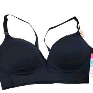 Kathy Maternity women's Black Nursing Bra-M